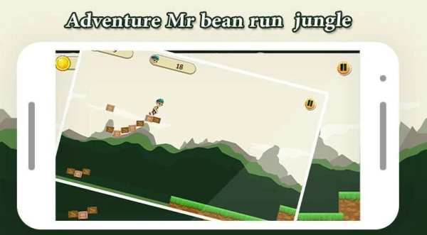 Adventure Mr bean run jungle Games 1 تصوير الشاشة