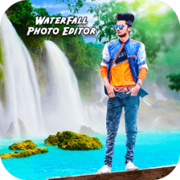 Waterfall Photo Editor – Waterfall Photo Frame иконка