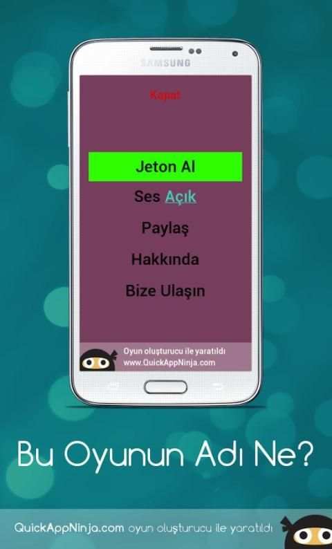 Bu Oyunun Adı Ne ? screenshot 1