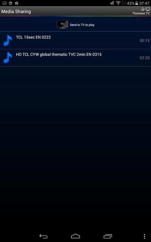 TCL nScreen 2 تصوير الشاشة