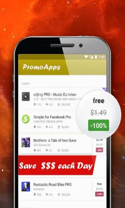 Pure Free Apk : Limited Paid App Sales скриншот 3