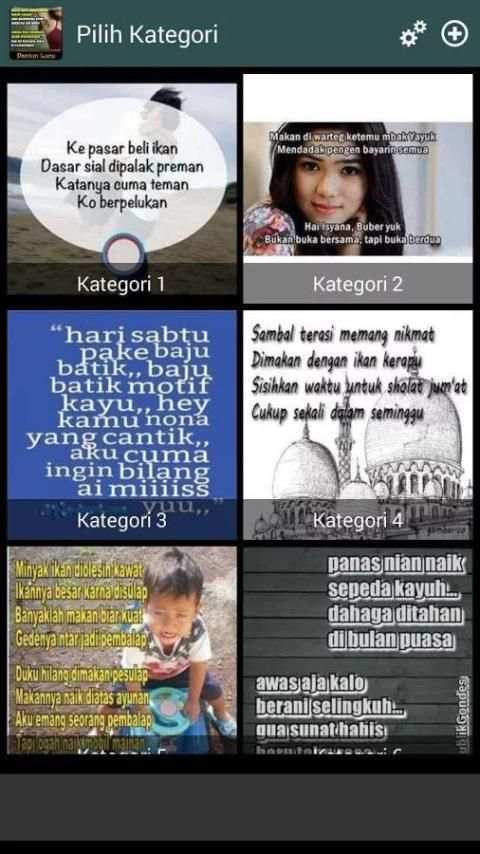 DP Pantun Lucu Gokil 6 تصوير الشاشة