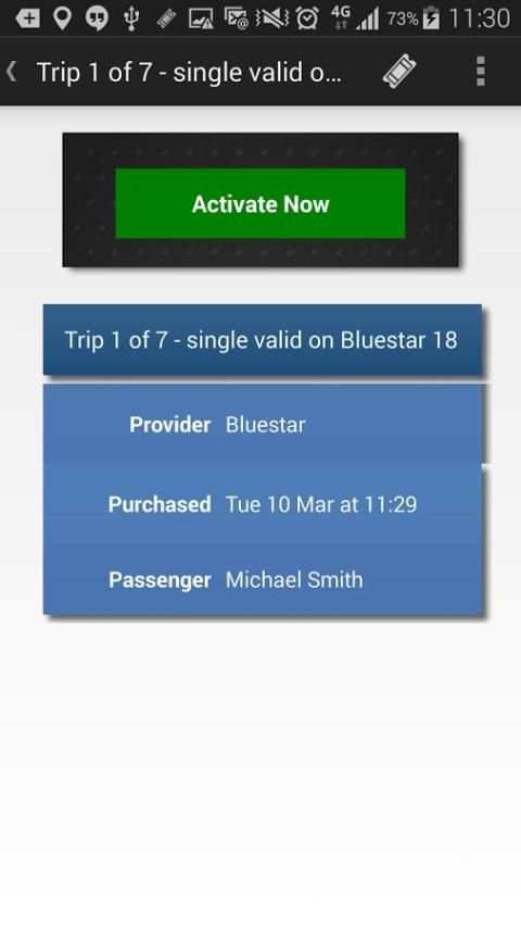 Bluestar bus screenshot 3