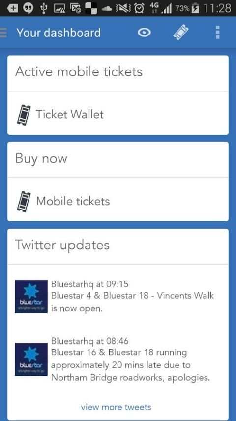Bluestar bus screenshot 5