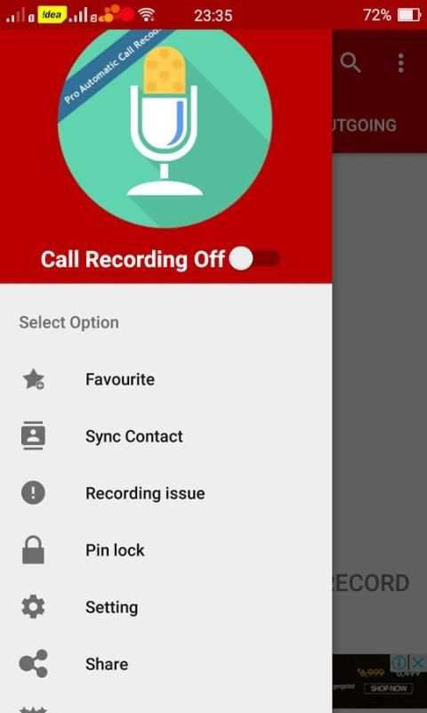 Auto Voice Call Recorder скриншот 3