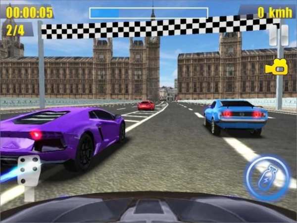 Racing in City скриншот 1