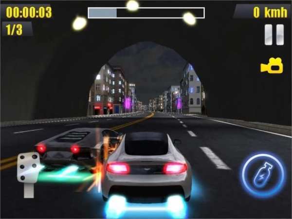 Racing in City 4 تصوير الشاشة
