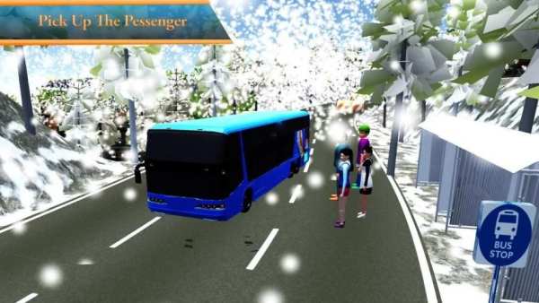 Pelatih Bis Simulator Turis Bukit Bis Mendorong screenshot 2