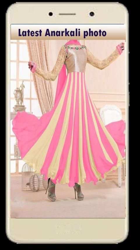 Anarkali Dress Photo Editor – Anarkali Suit App 3 تصوير الشاشة
