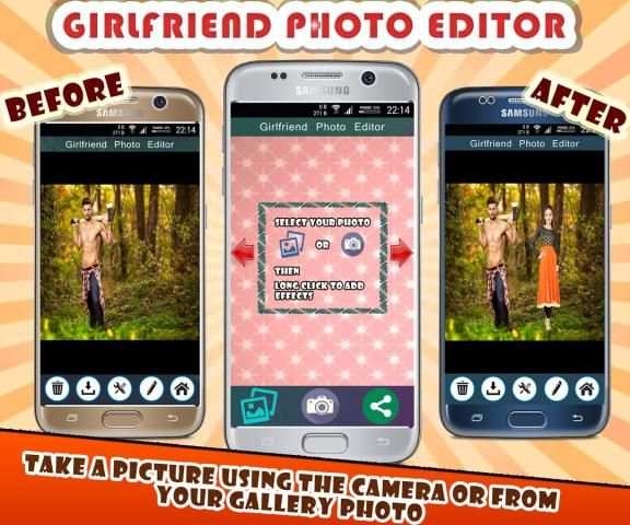 Girlfriend Photo Editor screenshot 3