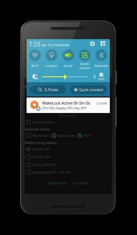 Wake Lock - CPU Awake скриншот 5