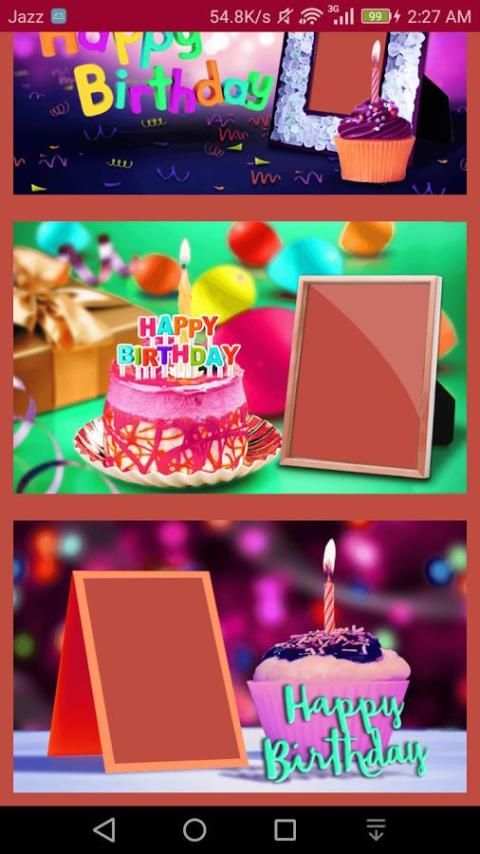 Birth Day Cake Photo Name Text screenshot 5