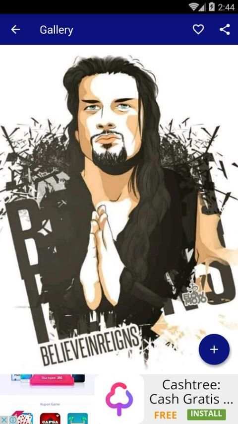 Roman Reigns Wallpaper HD WWE screenshot 5