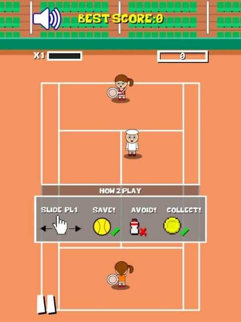 Free tennis game screenshot 5