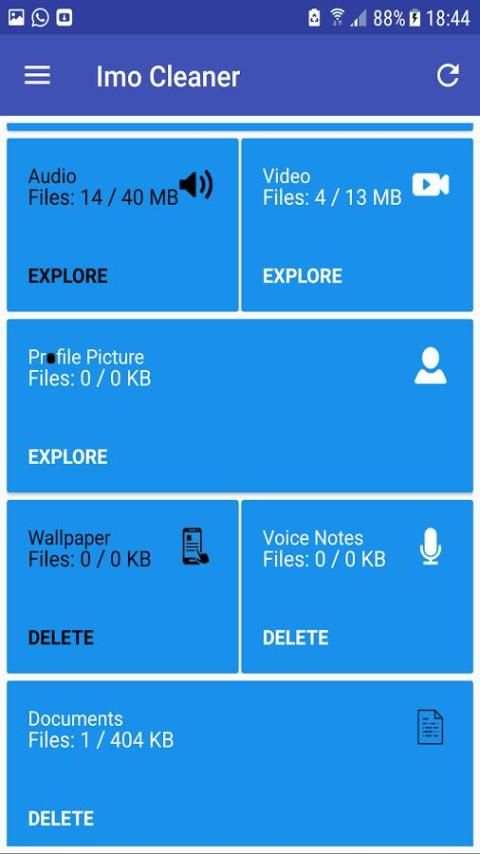 cleaner for imo 2 تصوير الشاشة