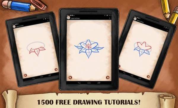 Drawing Body Art Tattoo Flowers screenshot 5
