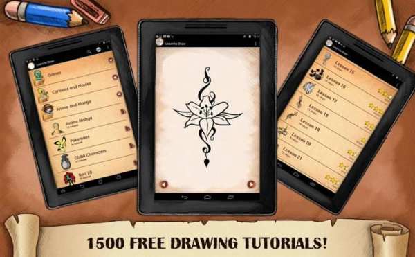 Drawing Body Art Tattoo Flowers screenshot 6