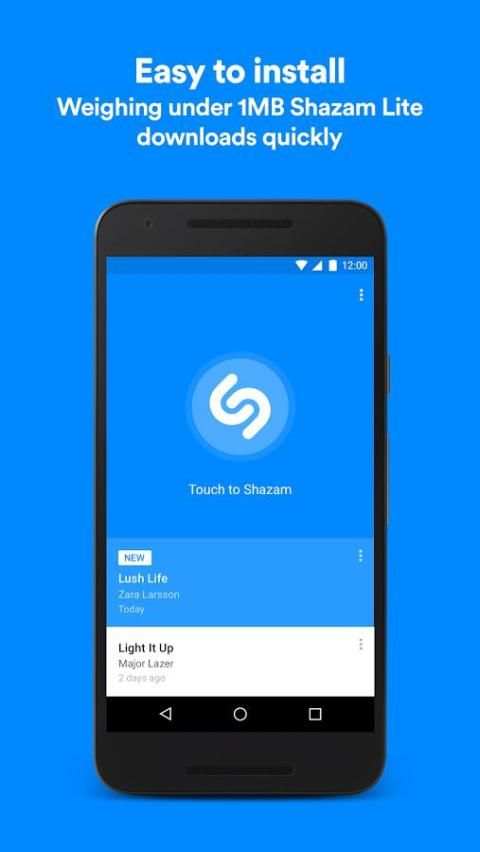 Shazam Lite - Discover Music 2 تصوير الشاشة