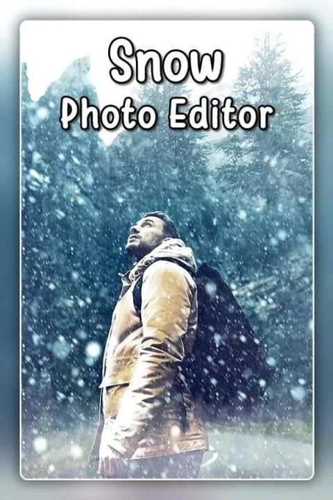 Snowfall Photo Frames - Snowfall Photo Editor скриншот 5