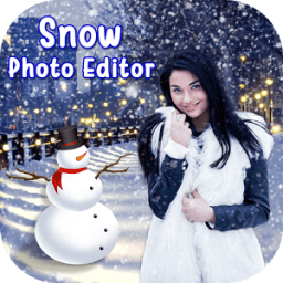 ikon Snowfall Photo Frames - Snowfall Photo Editor
