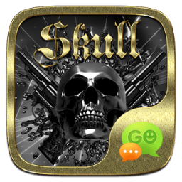GO SMS PRO SKULL THEME иконка