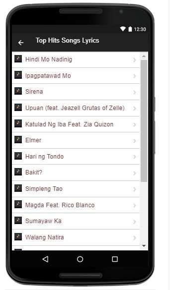 Gloc-9 Music Lyrics screenshot 3