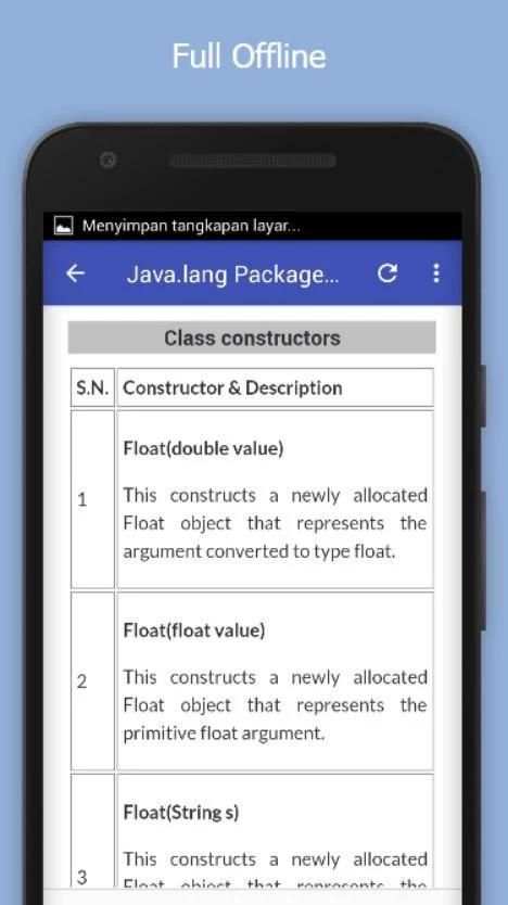 Tutorials for Java.lang Package Offline screenshot 1