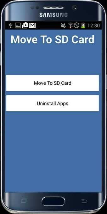 Move app to SDcard memory screenshot 1