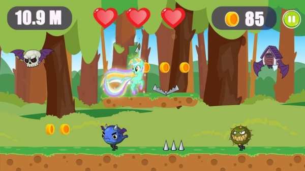 Super Little Rush pony runner Dash screenshot 1