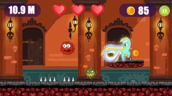 Super Little Rush pony runner Dash screenshot 2