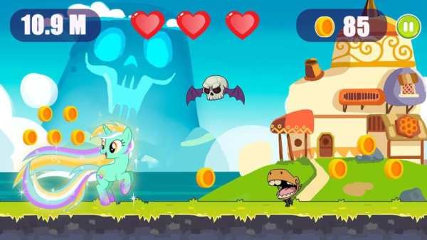 Super Little Rush pony runner Dash screenshot 5