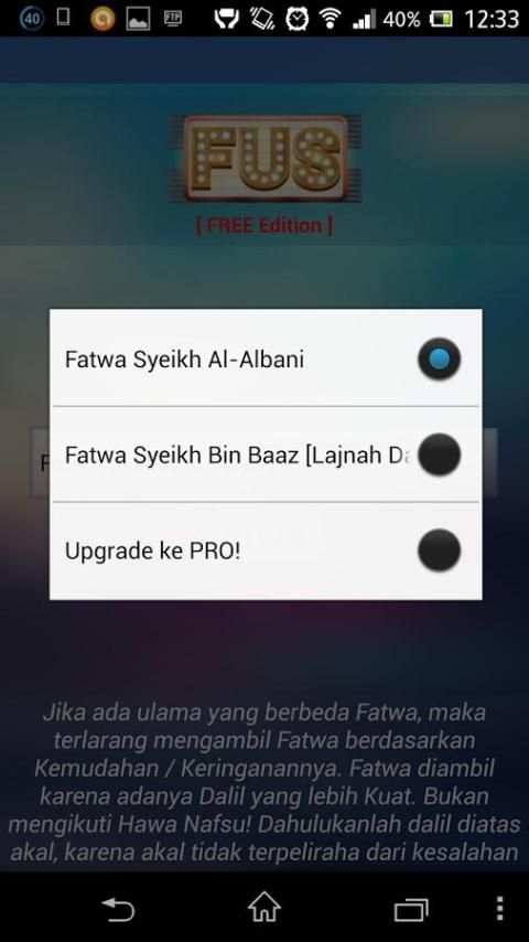 Fatwa Ulama Salaf скриншот 8