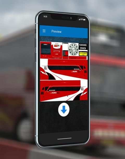 Livery BUSSID скриншот 4