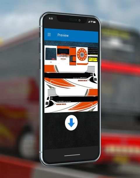 Livery BUSSID скриншот 2