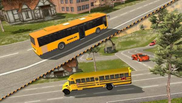 School Bus Driving Up Hill Rush - Free Bus Games screenshot 7