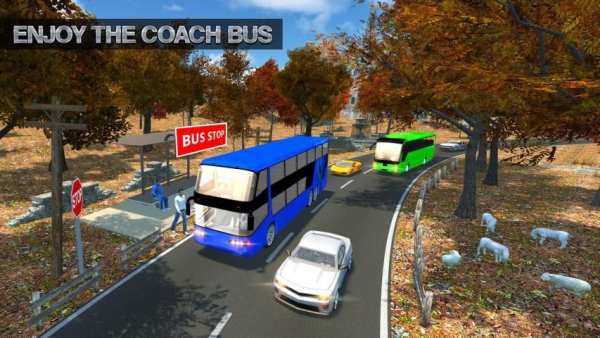Tourist Bus Coach Sim 2 screenshot 17