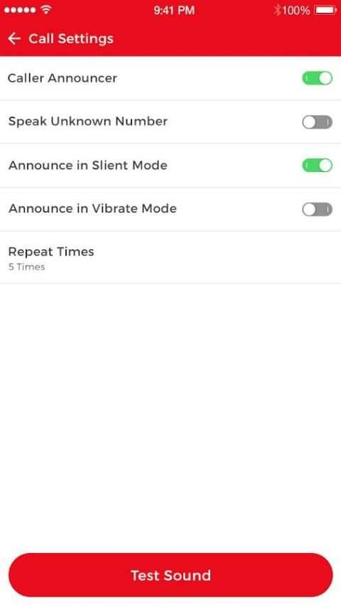 Caller Name Speaker screenshot 3