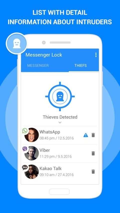 Messenger Lock स्क्रीनशॉट 2