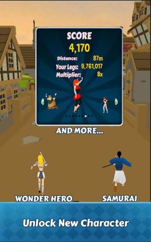 Spider Angry Run Game скриншот 1