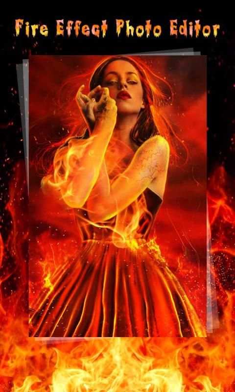 Fire Effect Photo Editor स्क्रीनशॉट 1