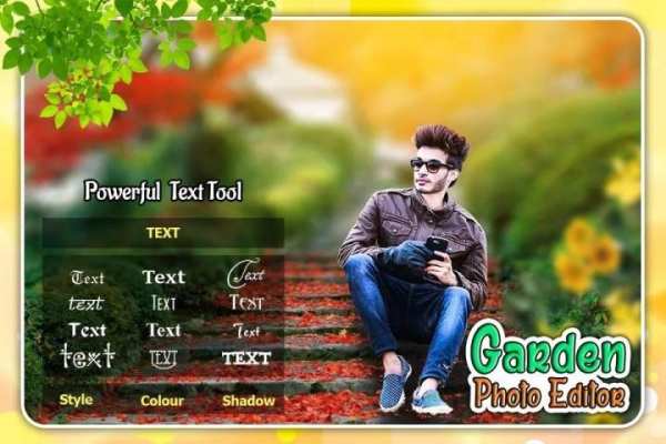 Garden Photo Editor 2 تصوير الشاشة