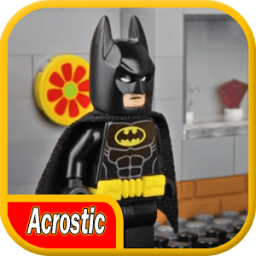ikon Acrostic LEGO Bat Hero City