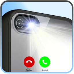 ikon Flashlight Alert : Call &amp; Sms Notification