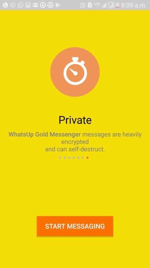 WhatsUp Gold (+) Messenger / Group Chat screenshot 1
