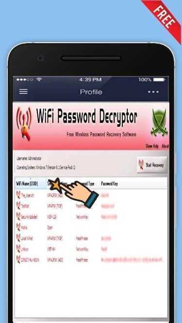 Wifi Password Hacker2017 Prank screenshot 2