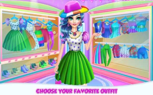 Candy Girl Dressup screenshot 1