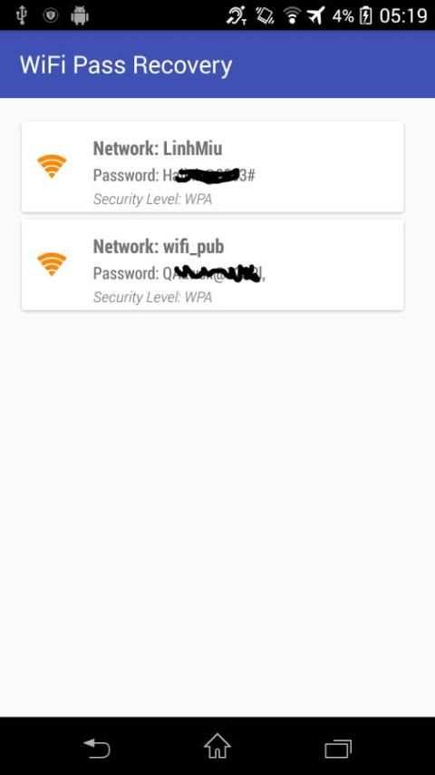 WiFi Pass Recovery (Rooted) скриншот 2