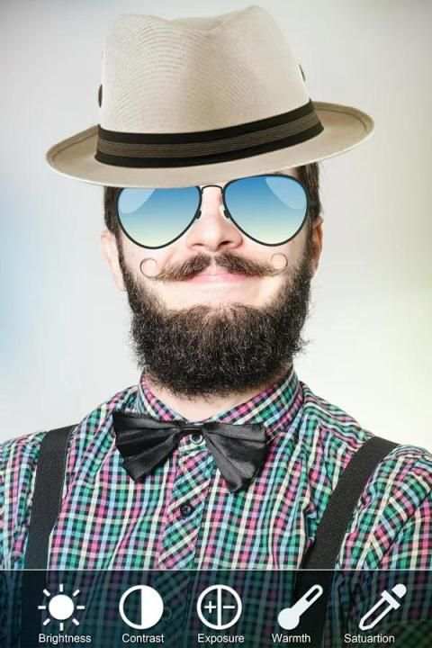 Man Style Makeup - Hair & Beard Photo Editor скриншот 2