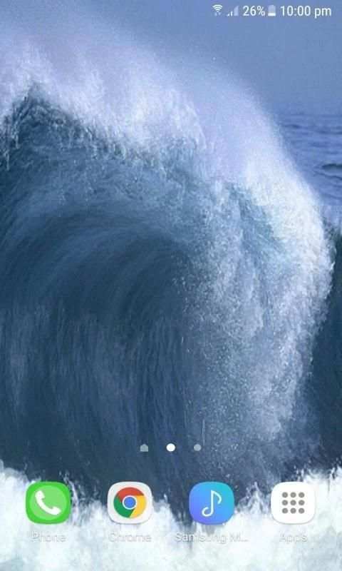 Water Wave Live Wallpaper скриншот 2
