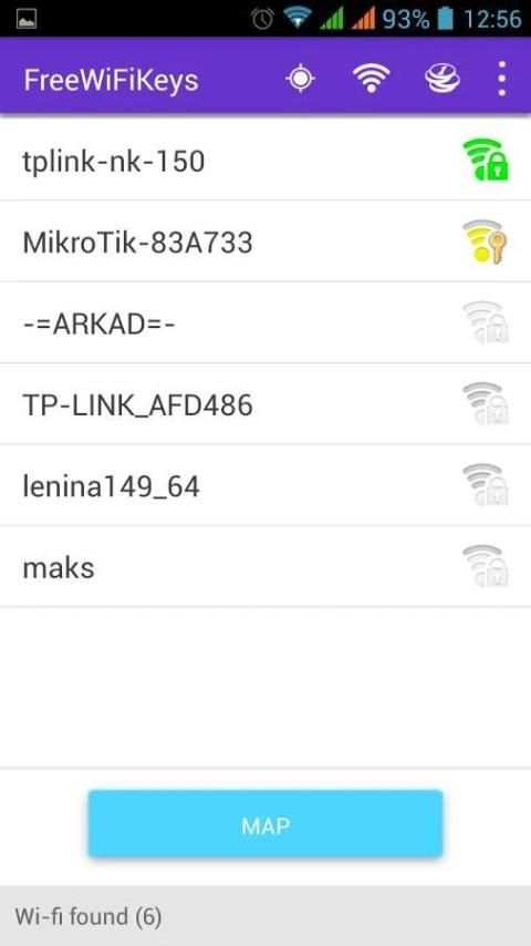 WiFi passwords: use and share screenshot 11